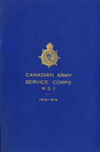 canadian army service corps